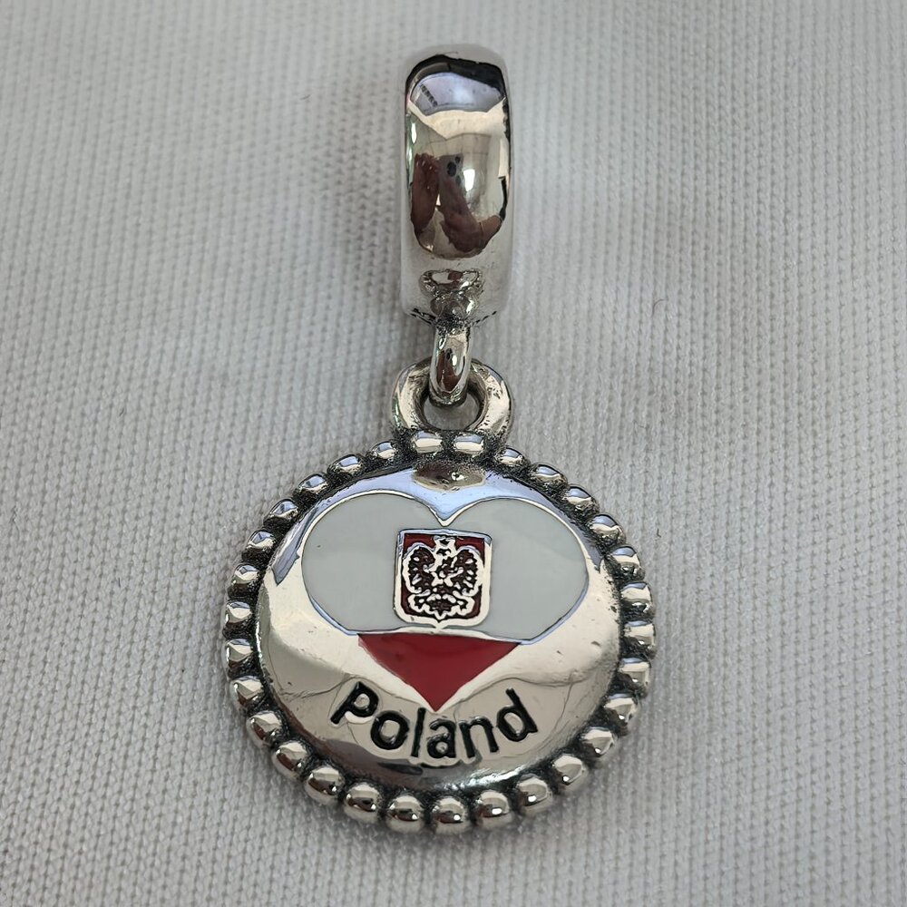 Pandora Poland Exclusive Charm Pendant, S925 Silver Jewelry